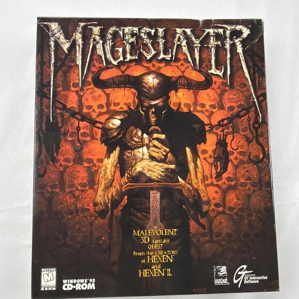 Mageslayer PC Big Box CD-ROM Game 1997 Raven Software GT Interactive